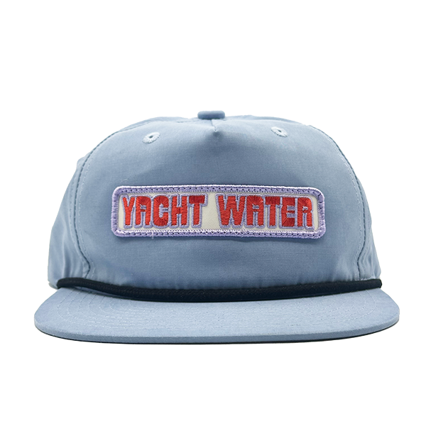 Yacht Water Patch Baby Blue Snapback
